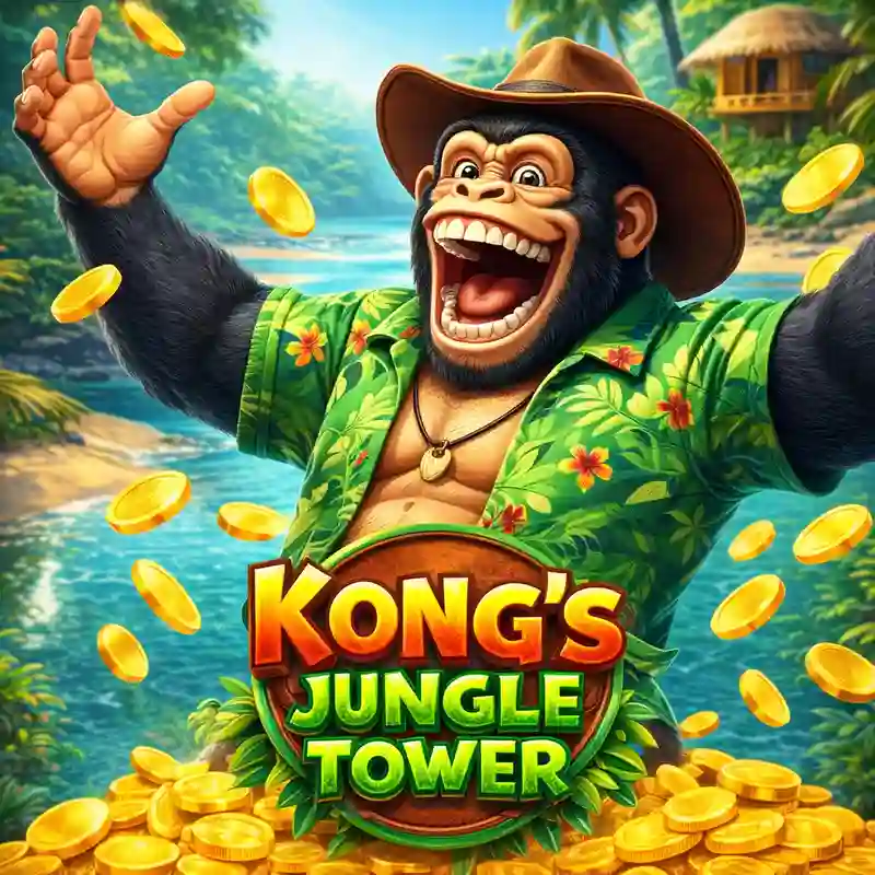 Kong’s Jungle Tower online slot game main banner